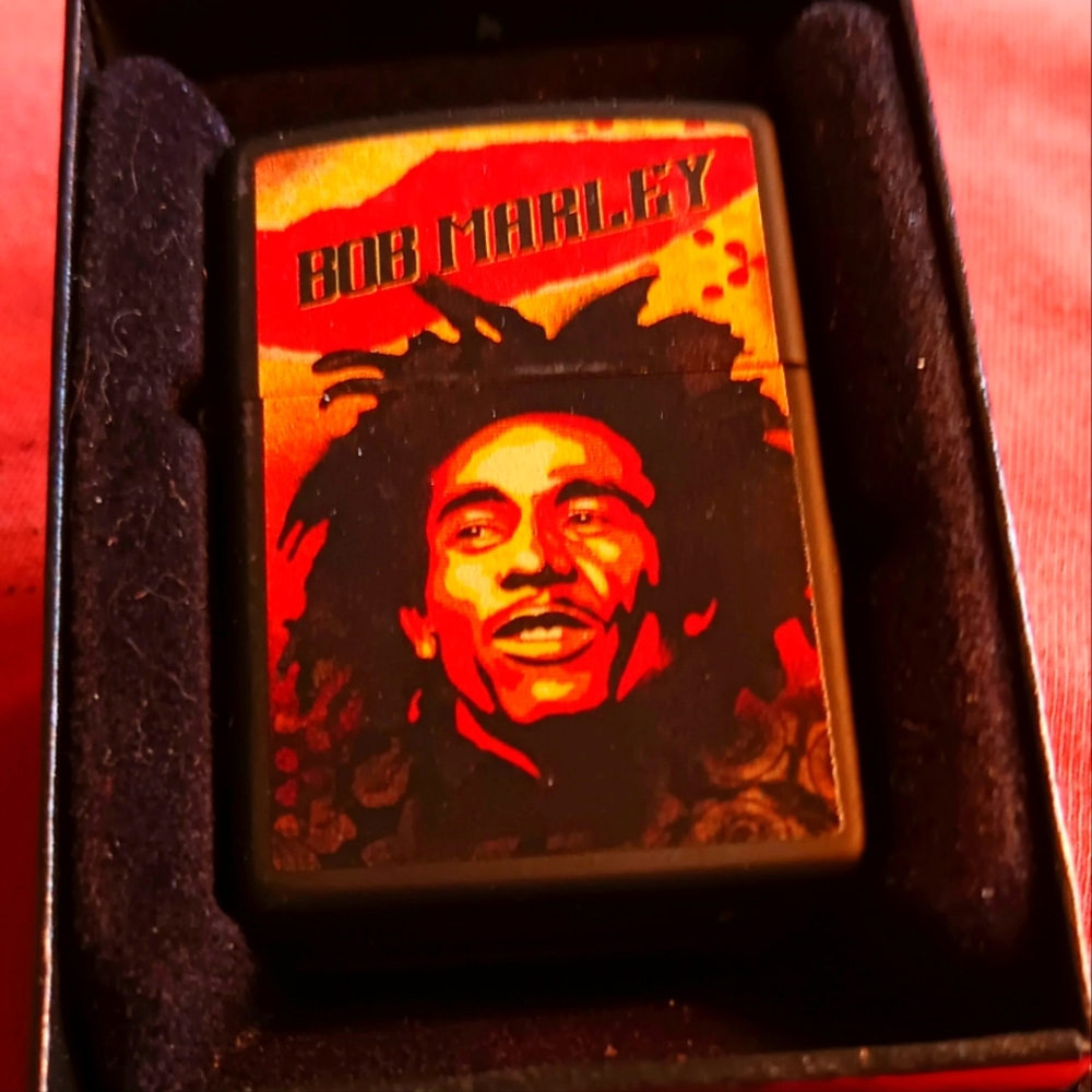 Zippo- Bob Marley Lighter - Excellent Condition - W/ Box
